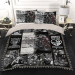 Biker Bedding Set Customized This Is Us Biker Couple Personalized Gift - PERSONAL84