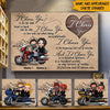 Biker Custom Poster I Choose You To Do Life With Personalized Valentine Gift - PERSONAL84