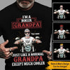 Biker Father&#39;s Day Custom T Shirt I&#39;m A Biker Grandpa Personalized Gift - PERSONAL84
