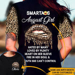 Birthday Girl Custom All Over Printed Shirt Smartass Birthday Girl A Mouth She Can't Control Personalized Gift - PERSONAL84