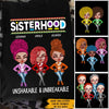 Black Girl Custom Shirt Sisterhood Unshakable &amp; UnBreakable Personalized Gift - PERSONAL84