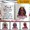 Black Woman Melanin Custom Mug Black Mixed With Personalized Gift - PERSONAL84