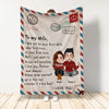 Couple Custom Blanket I Love You Forever And Always Wrap Yourself Up In This Personalized Anniversary Gift