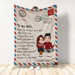 Couple Custom Blanket I Love You Forever And Always Wrap Yourself Up In This Personalized Anniversary Gift