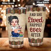 Book Lover Custom Tumbler I Read Books Drink And Know Things Personalized Gift Bookworm - PERSONAL84