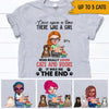 Books Cats Custom Shirt Once Upon A Time There Was A Girl Who Really Loved Books And Cats Personalized Gift For Book Lovers - PERSONAL84