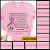 Breast Cancer Awareness Custom Shirt She&#39;s A Breast Cancer Warrior Personalized Gift - PERSONAL84