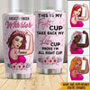 Breast Cancer Awareness Month Custom Tumbler This Is My Fight Cup Prove I&#39;m Alright Cup Personalized Gift - PERSONAL84