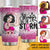 Breast Cancer Custom Tumbler Stronger Than The Storm Personalized Gift - PERSONAL84