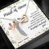 Bridesmaid Custom Necklace I&#39;m So Lucky To Have You Personalized Gift - PERSONAL84