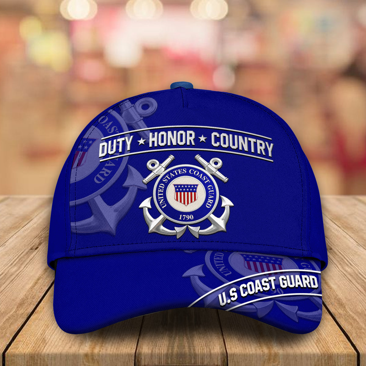 Veteran Custom Cap Duty Honor Country Personalized Gift