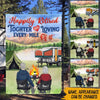 Camping Couple Retired Happily Retired Together Personalized Gift - PERSONAL84