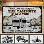 Camping Custom Doormat Making Memories One Campsite At A Time Personalized Gift - PERSONAL84