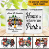 Camping Custom Insulated Mug Making Memories Home Is Where We Park It Personalized Gift - PERSONAL84
