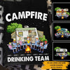 Camping custom Shirt Campfire Drinking Team Personalized Gift - PERSONAL84