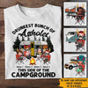 Camping Custom Shirt Drunkest Bunch Of Assholes This Side Of The Campground Personalized Gift - PERSONAL84