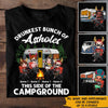 Camping Custom Shirt Drunkest Bunch Of Assholes This Side Of The Campground Personalized Gift - PERSONAL84