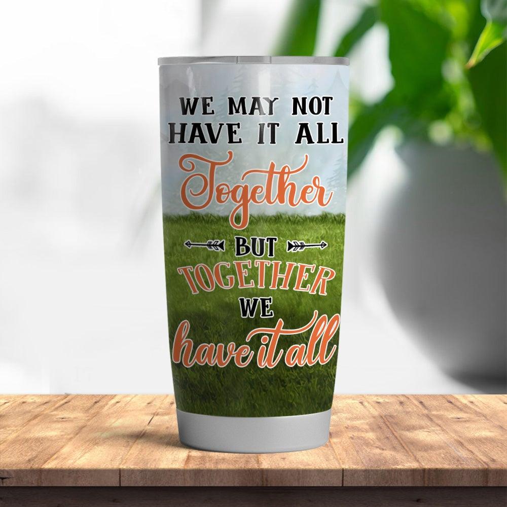 Camping Custom Tumbler Camping Partners For Life Together We Have It All Personalized Gift - PERSONAL84