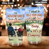Camping Custom Tumbler The Adventures Of You And Me Personalized Valentine&#39;s Day Gift - PERSONAL84