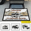 Camping Funny Custom Doormat If The Camper&#39;s A Rocking Personalized Gift - PERSONAL84
