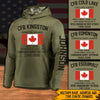 Canadian Soldier Custom Hoodie Served In Military Base Personalized Gift - PERSONAL84