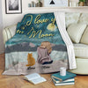 Cat Blanket Customized Name And Breed I Love You To The Moon And Back - PERSONAL84