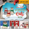 Cat Christmas Custom Ornament Dear Santa We&#39;ve Been Very Good Cats This Year Personalized Gift For Cat Lovers - PERSONAL84