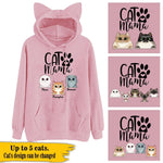 Cat Custom Hoodie Cat Mama Personalized Gift - PERSONAL84