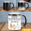 Cat Custom Mug I Love You Dad A Hole Lot Father&#39;s Day Funny Personalized Gift - PERSONAL84