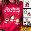 Cat Custom Sweater Merry Christmas Ya Filthy Servant Personalized Gift - PERSONAL84