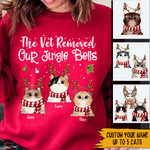 Cat Custom Sweater The Vet Removed My Jingle Bells Personalized Gift - PERSONAL84