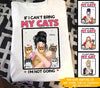 Cat Custom T Shirt If I Can&#39;t Bring My Cats I&#39;m Not Going Personalized Gift - PERSONAL84