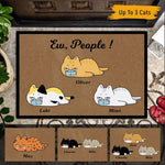 Cat Doormat Customized Ew People Personalized Gift - PERSONAL84