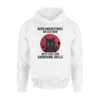 Cat, Gardening An Old Man With Cat And Gardening Skills - Standard Hoodie - PERSONAL84