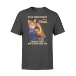 Cat, Jesus A Can Mom Can Do All Things - Standard T-shirt - PERSONAL84