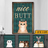 Cat Lovers Custom Poster Nice Butt Personalized Gift - PERSONAL84