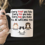 Cat Mug Personalized Name And Breed I'll Be Watching You - PERSONAL84