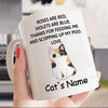 Cat Mug Personalized Thanks For Feeding Me - PERSONAL84