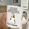 Cat Mug Personalized Thanks For Feeding Me - PERSONAL84