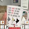 Cat Mug Personalized We&#39;ll Be Watching You - PERSONAL84