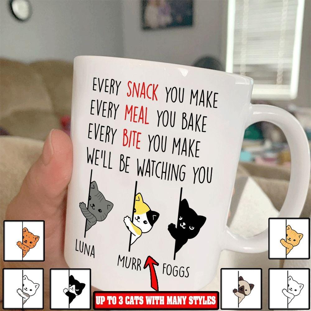 Cat Mug Personalized We'll Be Watching You - PERSONAL84