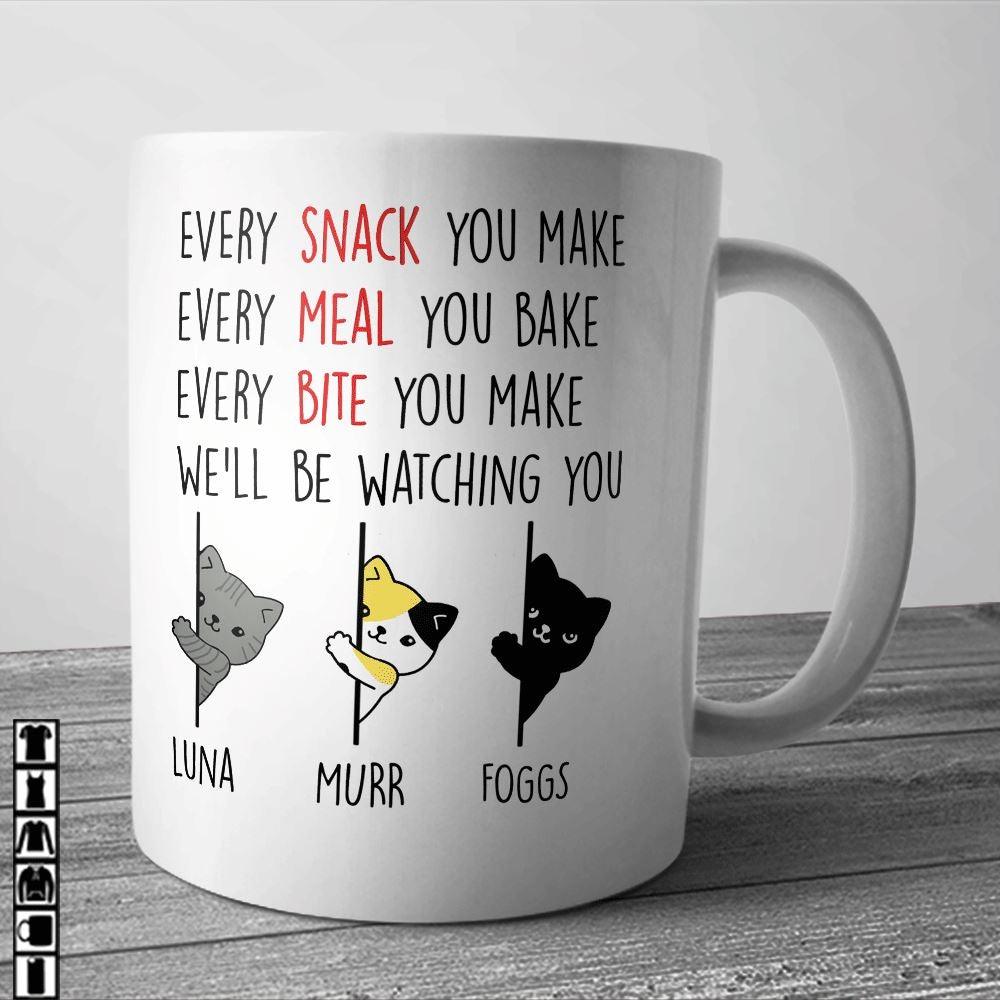 Cat Mug Personalized We'll Be Watching You - PERSONAL84