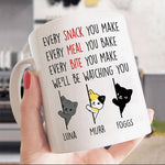 Cat Mug Personalized We'll Be Watching You - PERSONAL84