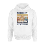 Cats, Book This Is How I Social Distance - Standard Hoodie - PERSONAL84