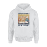 Cats, Book This Is How I Social Distance - Standard Hoodie - PERSONAL84