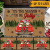 Cats Custom Christmas Doormat Tis The Season To Be Jolly Personalized Gift - PERSONAL84
