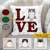 Cats Custom Pillow Cat Eye Cat Lovers Personalized Gift - PERSONAL84