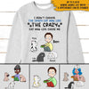 Cats Custom Sweater The Crazy Cat Man Life Chose Me Personalized Gift For Cat Lovers - PERSONAL84