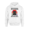Cats, Knitting An Old Woman With Cats And Knitting Skills - Standard Hoodie - PERSONAL84