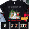 Cats Shirt Personalized Names And Colors On The Naughty List - PERSONAL84